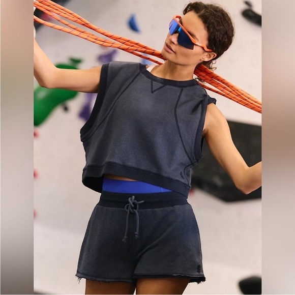 New! Free People Movement Time After Time 💙 X-Large NWT! TOP Only! - Picture 6 of 12